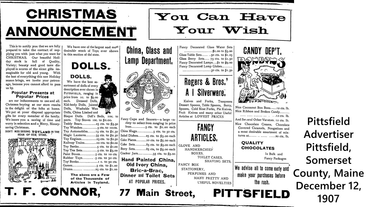 T.F. Corey, 77 Main St, Pittsfield
