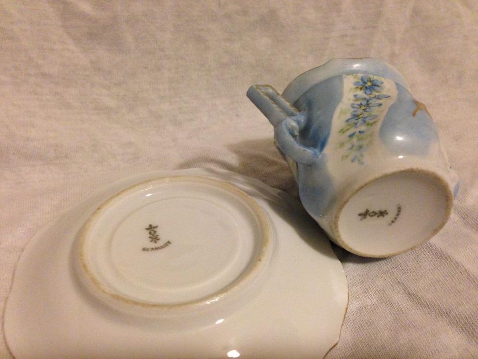 ohme B6 cup and saucer marks