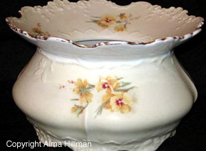 Old Ivory spittoon